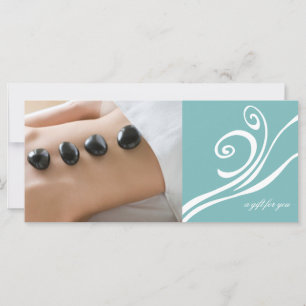 Carte Certificat-cadeau de Spa de jour ou de massothérap