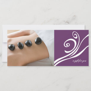 Carte Certificat-cadeau de Spa de jour ou de massothérap