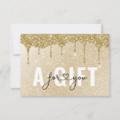 Carte CERTIFICAT CADEAU D'ENTREPRISE | Baisse de Parties (Devant)