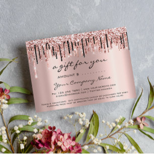 Carte Certificat cadeau d'entreprise Beauté Lecteurs Ros