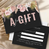 CARTE CERTIFICAT CADEAU D'ENTREPRISE | BOHO