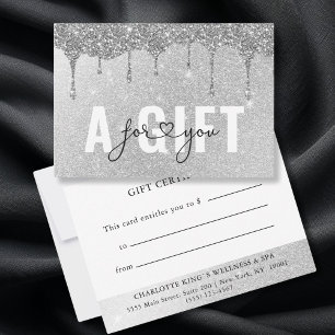 Carte CERTIFICAT CADEAU D'ENTREPRISE   Bouton Parties sc