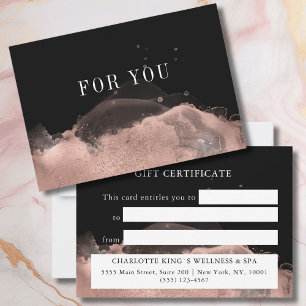 CARTE CERTIFICAT-CADEAU D'ENTREPRISE MODERNE