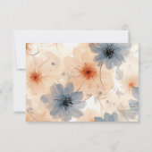 Carte CERTIFICAT CADEAU D'ENTREPRISE | Moderne | Floral  (Dos)