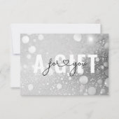 CARTE CERTIFICAT CADEAU D'ENTREPRISE | PARTIES SCINTILLA (Devant)