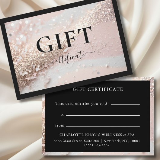 CARTE CERTIFICAT CADEAU D'ENTREPRISE | PARTIES SCINTILLA