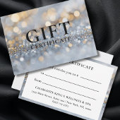 CARTE CERTIFICAT CADEAU D'ENTREPRISE | PARTIES SCINTILLA