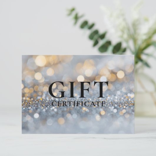 CARTE CERTIFICAT CADEAU D'ENTREPRISE | PARTIES SCINTILLA (Debout devant)