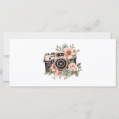 Carte Certificat cadeau du bon de séance photo (Dos)