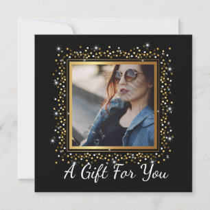 Carte Certificat cadeau du photographe