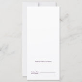 Carte Certificat cadeau Elegant Lights (Dos)