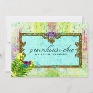 Carte Certificat-cadeau GC Greenhouse Chic