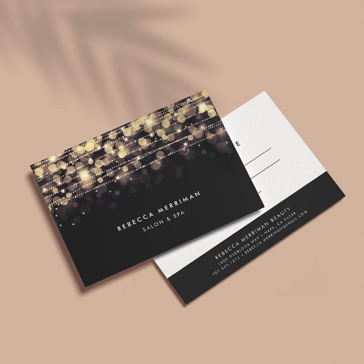 Carte Certificat cadeau Golden Lights