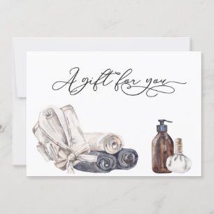 Carte Certificat cadeau Jour Spa Salon Massage