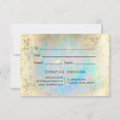 Carte certificat cadeau lotus (Dos)