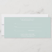 Carte Certificat cadeau moderne (Dos)