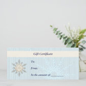 Carte Certificat cadeau-Noël-Carte Rack d'affaires (Debout devant)