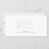 Carte Certificat Cadeau Paillettes Rose Chic (Dos)