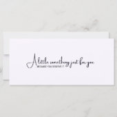 Carte Certificat cadeau Purple Black Gold (Dos)