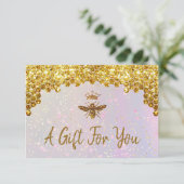 Carte Certificat cadeau Queen Bee (Debout devant)