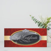 CARTE CERTIFICAT CADEAU SALON ET SPA (Debout devant)