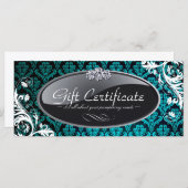 CARTE CERTIFICAT CADEAU SALON ET SPA (Devant / Derrière)