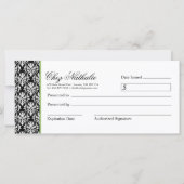 CARTE CERTIFICAT CADEAU SALON ET SPA (Dos)