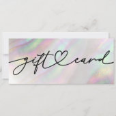 Carte certificat cadeau shell (Devant)