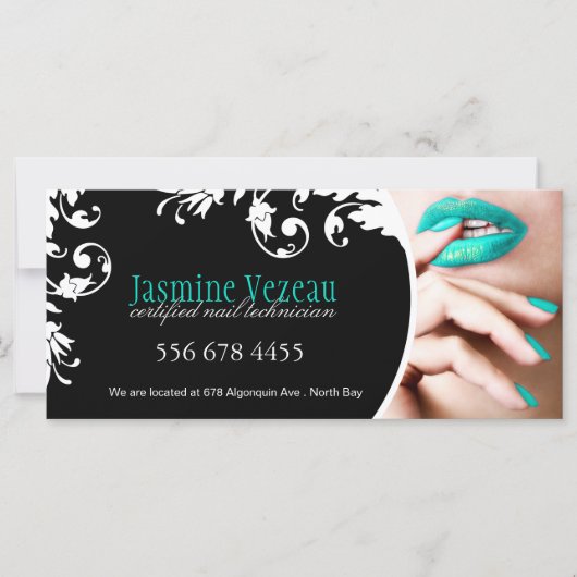 CARTE CERTIFICAT CADEAU TECHNICIEN NAIL (Devant)