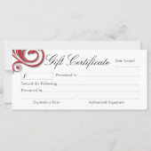 CARTE CERTIFICAT CADEAU TECHNICIEN NAIL (Dos)