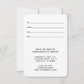 Carte Certificat cadeau tout simplement élégant de petit (Dos)