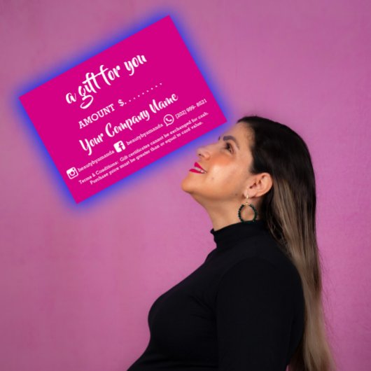 Carte Certificat cadeaux d'affaires en ligne Boutique Pi