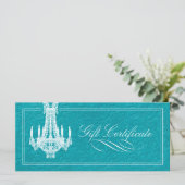 CARTE CERTIFICAT CADELIER DU CHANDELIER (Debout devant)