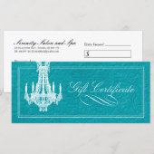 CARTE CERTIFICAT CADELIER DU CHANDELIER (Devant / Derrière)