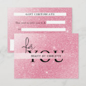 CARTE CERTIFICAT COMMERCIAL | | (Devant / Derrière)