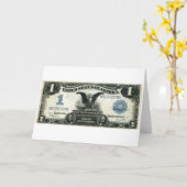 Carte Certificat d'argent US d'un dollar 1899 (Fleur jaune)