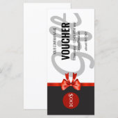 Carte Certificat de bon cadeau (Devant / Derrière)