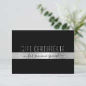CARTE CERTIFICAT DE GESTION MODERNE (Debout devant)