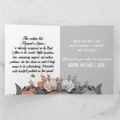 Carte Certificat de meilleure maman pour la fête des mèr (Intérieur)