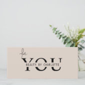 CARTE CERTIFICAT D'ENTITÉ D'AFFAIRES (Debout devant)