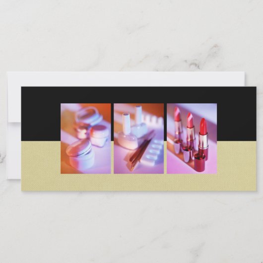 Carte Certificats-cadeaux de beauté ou d'esthétique (Devant)