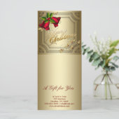 Carte Certificats cadeaux de vacances d'entreprise (Debout devant)