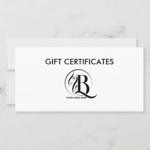 Carte Certificats Cadeaux d'Entreprise d'Artiste Maquill