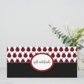 Carte Certificats cadeaux Ladybug Boutique Style (Debout devant)