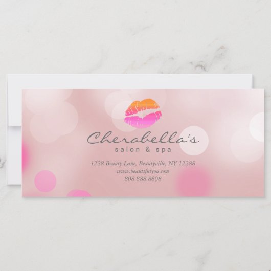 Carte Certificats-Cadeaux Salon Spa Lèvres et lumières r (Dos)