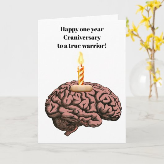 Carte Cerveau à la chandelle (Fleur jaune)