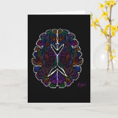 Carte cerveau de conception florale (Fleur jaune)