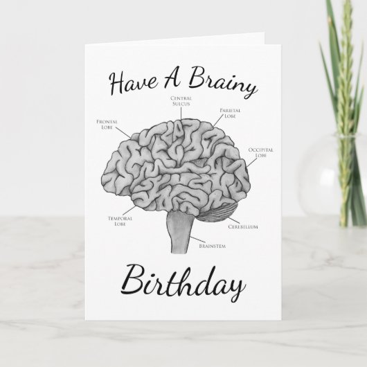 Carte Cerveau scientifique (Devant)