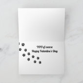 CARTE CES 2 **BEAUTÉS** DISENT "HEUREUSE SAINTE-VALENTIN (Intérieur)