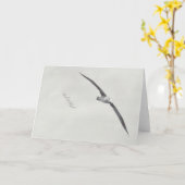 Carte "ces ailes" (Fleur jaune)